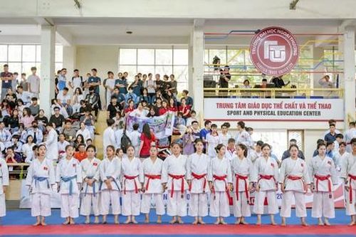 359 vận động viên tham gia Giải Vô địch Karate sinh viên các trường ĐH, HV và CĐ khu vực Hà Nội năm 2023
