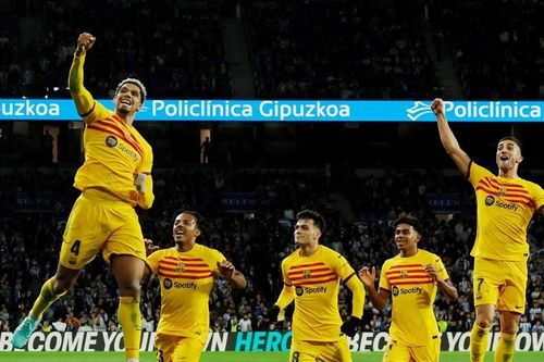 Barca hạ Sociedad nhờ pha ghi bàn của Araujo ở phút 93