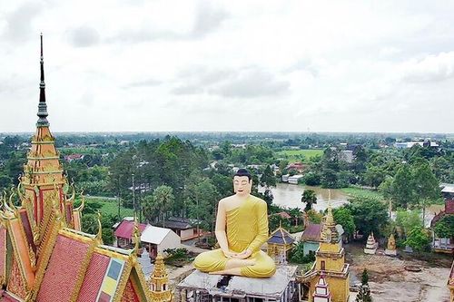 Kỳ công xây dựng những tượng Phật khổng lồ