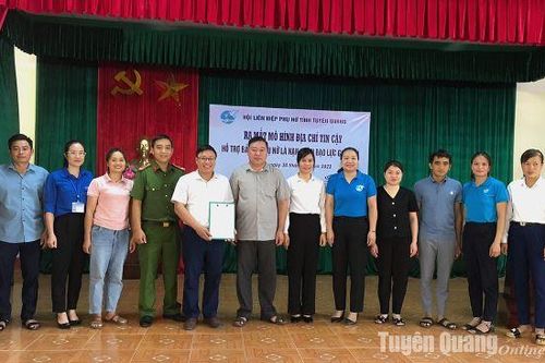 Thành lập 6 mô hình Địa chỉ tin cậy hỗ trợ, bảo vệ phụ nữ là nạn nhân bạo lực gia đình