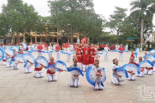 Đồng Hỷ: Trên 300 hội viên người cao tuổi tham gia Hội thi thể dục dưỡng sinh
