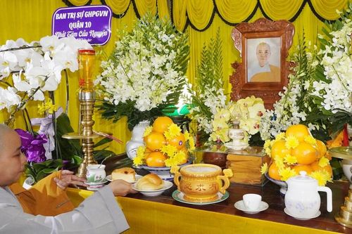 TP.HCM: Lễ nhập kim quan Sư cô Thích nữ Huệ Thanh tại chùa Từ Ân