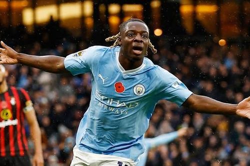 Ngôi sao mới Doku tỏa sáng, Man City thắng đậm Bournemouth