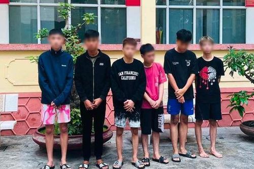 Tạm giữ nhóm thanh thiếu niên dùng hung khí hỗn chiến