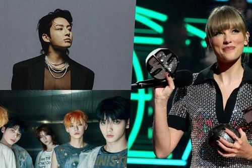 MTV EMAs 2023: Taylor Swift lại thắng lớn, Jung Kook lập cú đúp chưa từng có