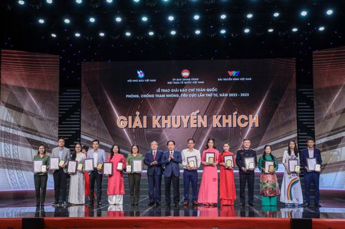 Tuyến bài của An ninh Thủ đô được tôn vinh trong 54 tác phẩm báo chí toàn quốc phòng, chống tham nhũng, tiêu cực