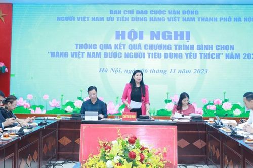 Hà Nội: 150 sản phẩm hàng Việt Nam được người tiêu dùng bình chọn