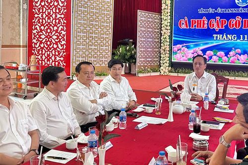 'Cà-phê với doanh nhân' nhằm tháo gỡ khó khăn cho doanh nghiệp ở Bạc Liêu