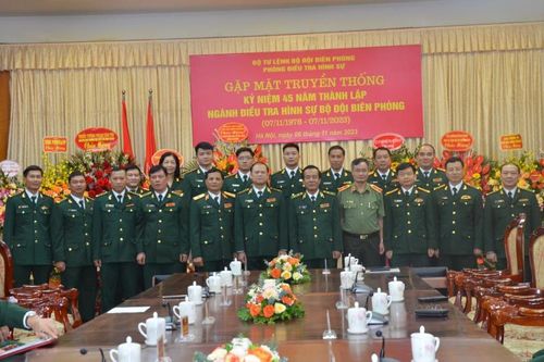 Ngành Điều tra hình sự BĐBP: Quyết liệt, liêm chính, công tâm, hoàn thành xuất sắc mọi nhiệm vụ được giao