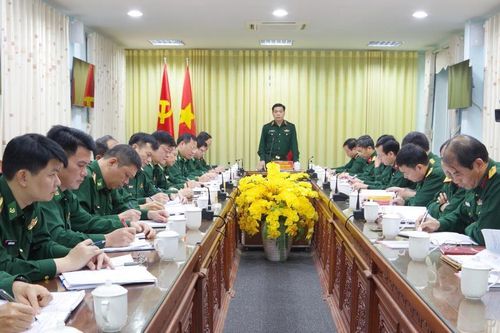 Kiểm tra công tác Đảng, công tác chính trị tại Bộ Chỉ huy BĐBP Hà Giang