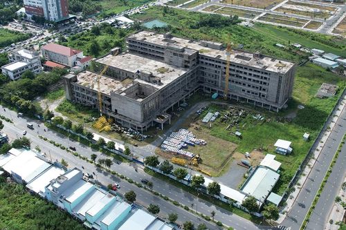 Cận cảnh dự án bệnh viện nghìn tỷ đồng 'đắp chiếu', Sở Y tế xin chuyển nguồn vốn