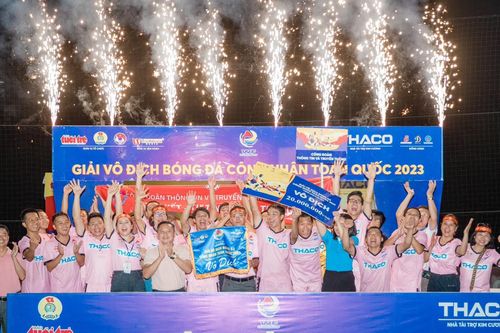 Công đoàn Thông tin - Truyền thông vô địch giải bóng đá công nhân tại Hà Nội