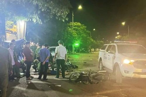 Tạm giữ lái xe vi phạm nồng độ cồn, gây tai nạn ở Vĩnh Phúc