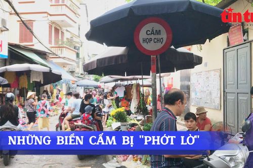 Những biển cấm bị 'phớt lờ'