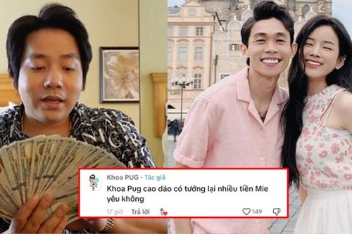 Bị đồn thả thính 'búp bê DJ' Mie, YouTuber Khoa Pug lên tiếng
