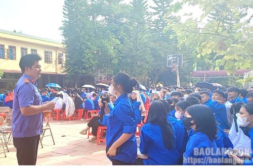 Lộc Bình: Trên 1.300 học sinh dự phiên tòa giả định tuyên truyền về phòng, chống ma túy