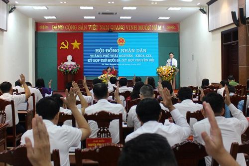 HĐND TP. Thái Nguyên: Thông qua 5 nội dung quan trọng