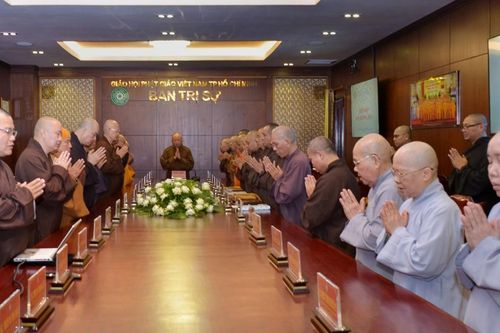 Ban Thường trực Ban Trị sự GHPGVN TP.HCM họp, công bố kết quả khảo hạch tuyển chọn giới tử