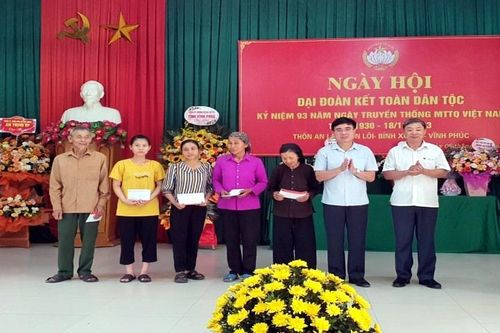 Bình Xuyên (Vĩnh Phúc): Sôi nổi ngày hội Đại đoàn kết toàn dân tộc tại thôn An Lão