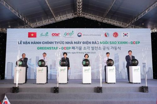 Bắc Ninh: Vận hành Nhà máy điện rác Ngôi Sao Xanh - GCEP