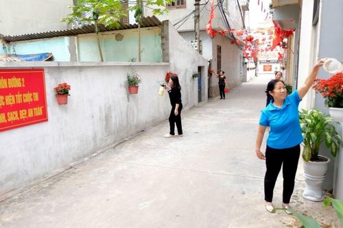 Phụ nữ Sóc Sơn chung tay bảo vệ môi trường:Để có thêm những khu dân cư sạch, đẹp