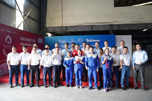 Tân Á Đại thành tiên phong mở màn chiến dịch 'Chủ nhật đỏ' lần thứ 16