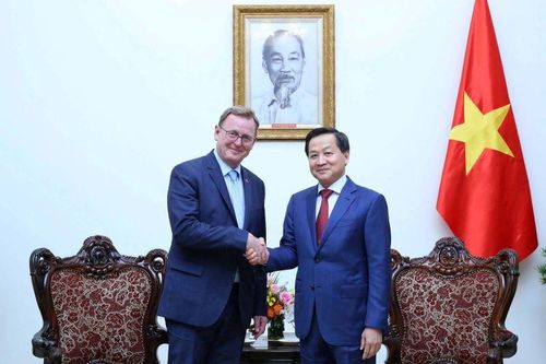 Tăng cường hợp tác nhiều mặt Việt Nam với Bang Thuringen (Đức)