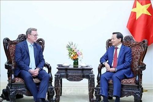 Phó thủ tướng Lê Minh Khái tiếp Thủ hiến bang Thüringen (Đức)