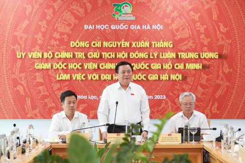 Đại học Quốc gia Hà Nội tiên phong trong nghiên cứu, đề xuất đường lối của Đảng