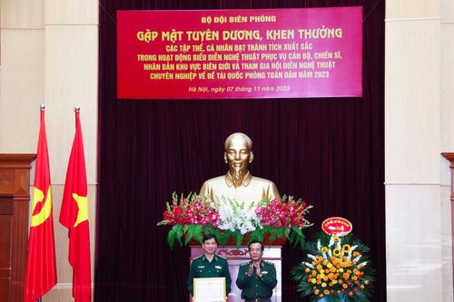 Đoàn Văn công BĐBP đạt nhiều thành tích xuất sắc trong các hoạt động biểu diễn văn hóa nghệ thuật