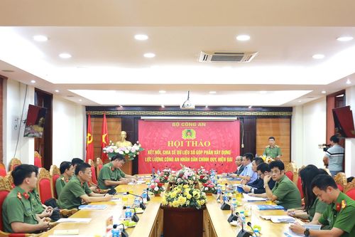 Kết nối, chia sẻ dữ liệu số giúp xây dựng Công an nhân dân chính quy, hiện đại