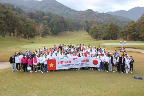 Giải Golf hữu nghị kỷ niệm 50 năm quan hệ ngoại giao Việt Nam-Nhật Bản