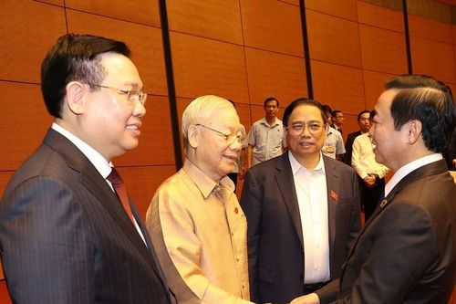 Tổng Bí thư Nguyễn Phú Trọng dự phiên chất vấn và trả lời chất vấn