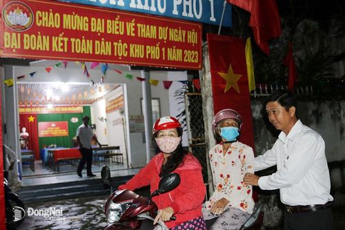 Ngày hội ở khu dân cư