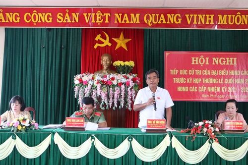 Bí thư Tỉnh ủy Hồ Văn Niên: Quan tâm giải quyết các ý kiến, kiến nghị chính đáng, thiết thực của cử tri