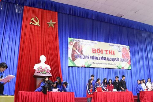 Hội thi tìm hiểu kiến thức về phòng, chống tác hại của thuốc lá