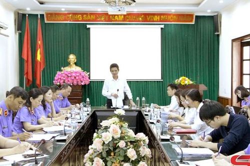 Đoàn kiểm tra của Ban Thường vụ Tỉnh ủy làm việc với Ban Cán sự đảng Viện Kiểm sát nhân dân tỉnh