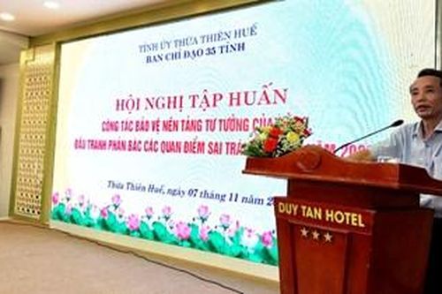 Bảo vệ nền tảng tư tưởng của Đảng