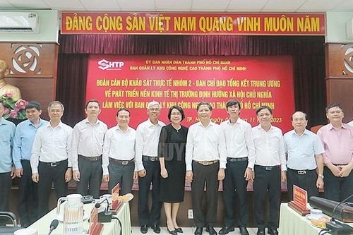 Khu Công nghệ cao Thành phố Hồ Chí Minh phát triển năng lực nội sinh cho Thành phố và vùng kinh tế trọng điểm phía Nam