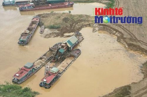 Khai thác cát lậu: 7 cá nhân ở Nam Định bị xử phạt và gần 1 tỷ đồng