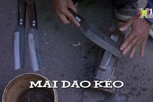 Mài dao kéo| Nhịp sống Hà Nội| 7/11/2023