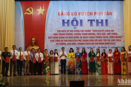 Hội thi tìm hiểu về nội dung tác phẩm của Tổng Bí thư Nguyễn Phú Trọng
