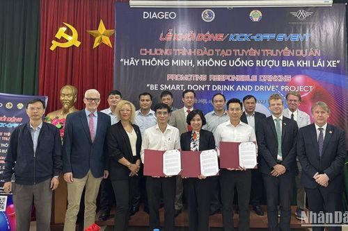 Khởi động chương trình tuyên truyền không uống rượu bia khi lái xe