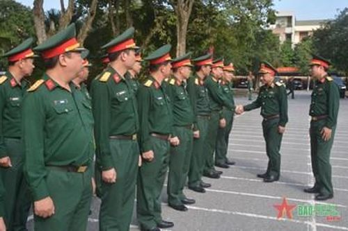 Trung tướng Lê Quang Minh kiểm tra công tác Đảng, công tác chính trị tại Bộ Chỉ huy Quân sự tỉnh Nghệ An