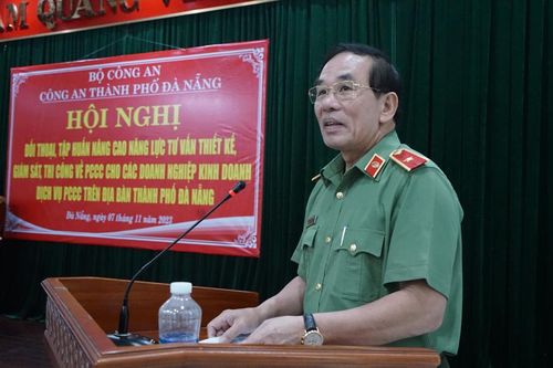 Công an TP Đà Nẵng đối thoại, tập huấn cho doanh nghiệp kinh doanh dịch vụ PCCC