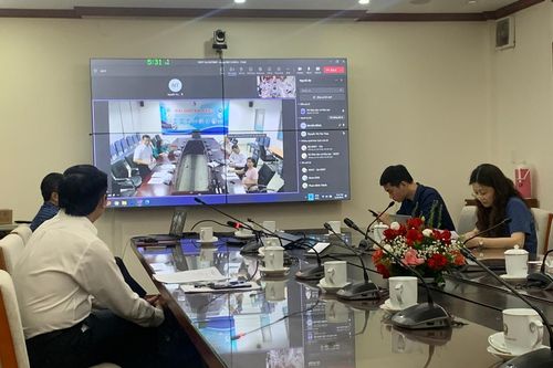 Sẵn sàng cho lễ trao Giải thưởng khoa học và công nghệ dành cho sinh viên