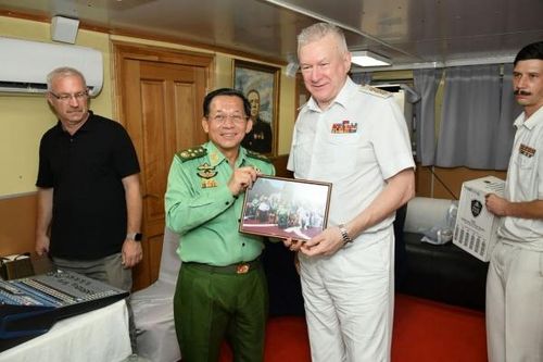 Nga - Myanmar thắt chặt hợp tác hải quân