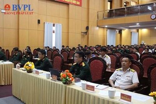 VKSQS Quân khu 5 hưởng ứng 'Ngày Pháp luật Việt Nam'