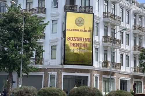 Xử phạt cơ sở Nha khoa thẩm mỹ không phép Sunshine Dental Luxury