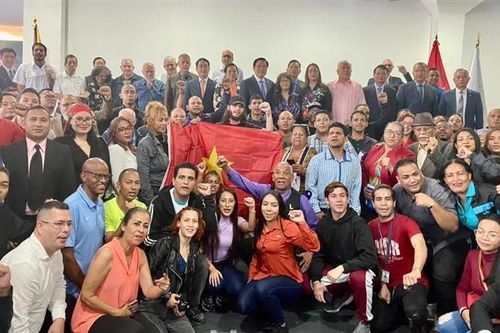 Lễ trao Giải thưởng Toàn quốc về Thông tin Đối ngoại tại Venezuela